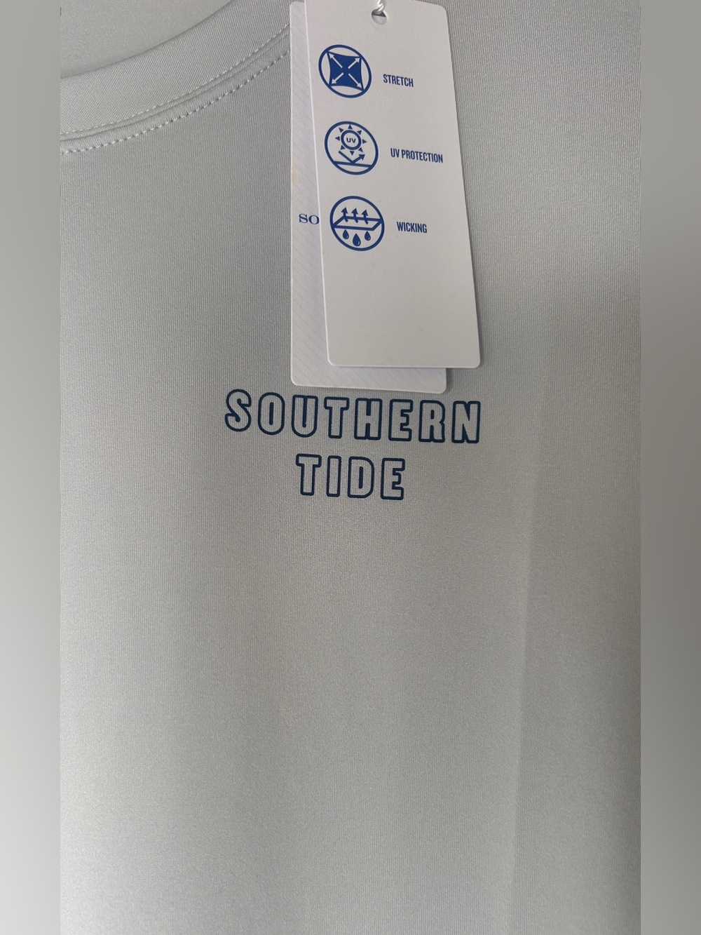 NWT Men’s Southern Tide Platinum G Skipjack Performance Long Sleeve Shirt, L - Picture 5 of 9